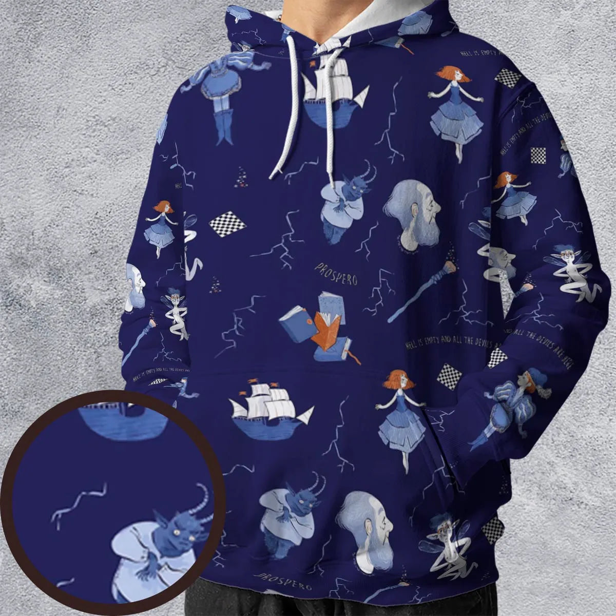 All-over Print Hoodie - 3N41HPNV