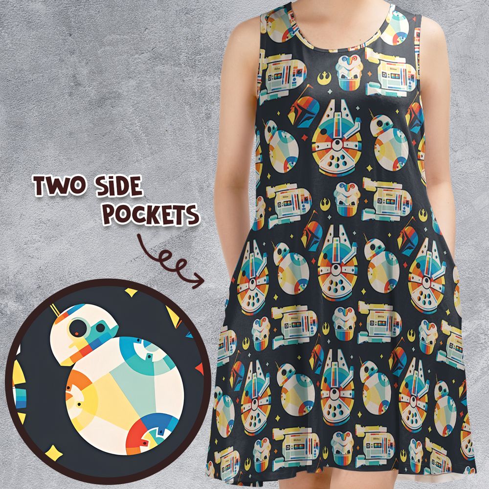Sleeveless Dress - VWXYMSNP -  - 1
