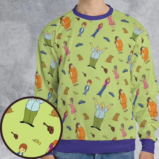 All-over Print Sweatshirt - TPPMAX7C