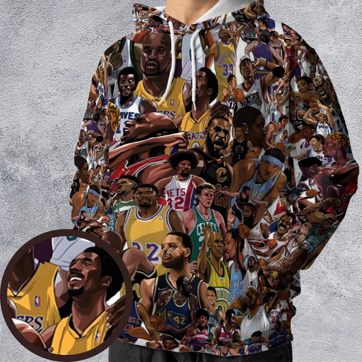 All-over Print Hoodie - 52WWC9MU