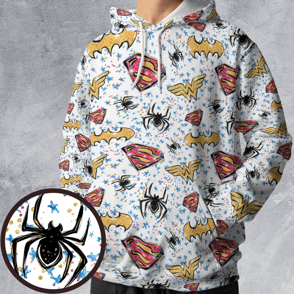 All-over Print Hoodie - VQB9PBQK -  - 1