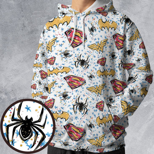 All-over Print Hoodie - VQB9PBQK -  - 1