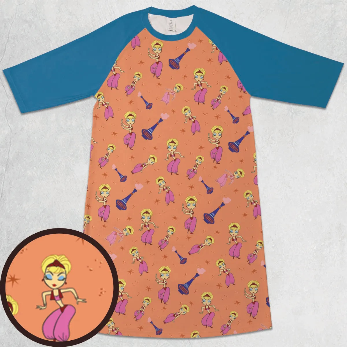 3/4 Sleeve Raglan Dress - 9EPM2WDE