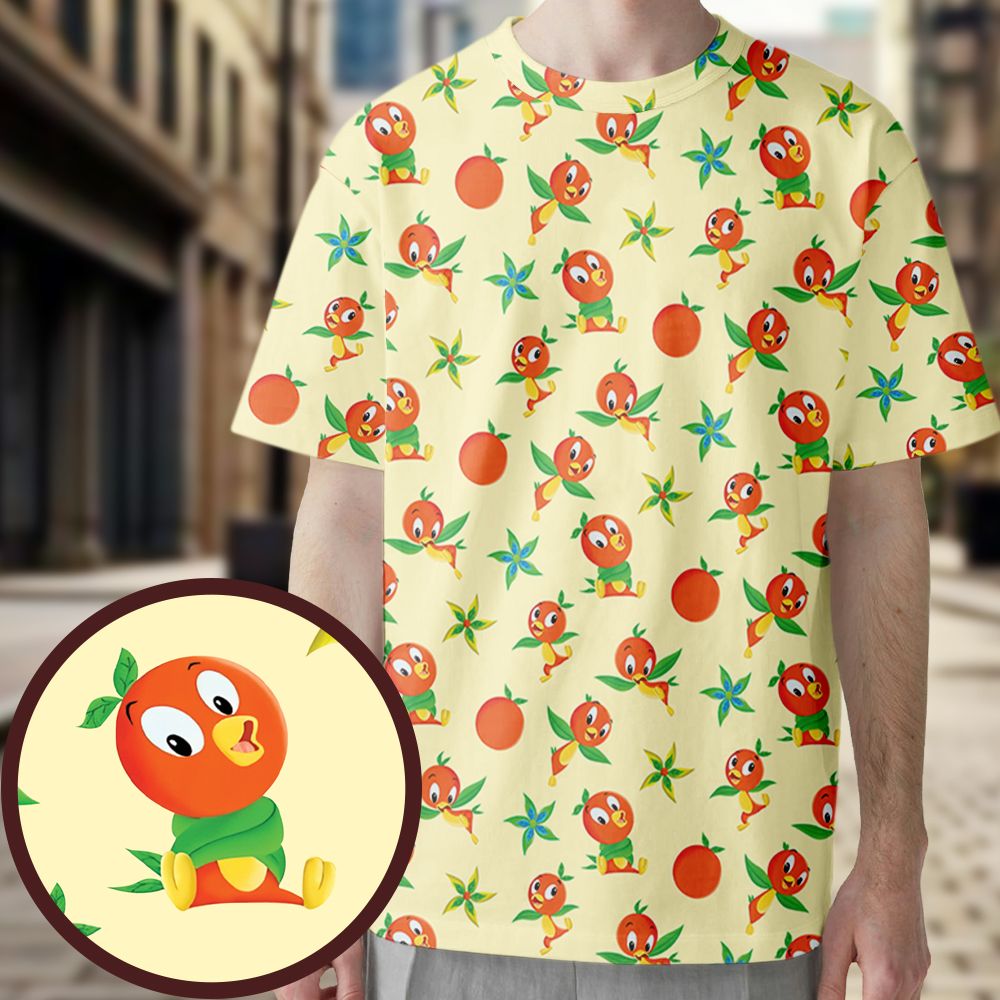 Orange and Bird -  - 1