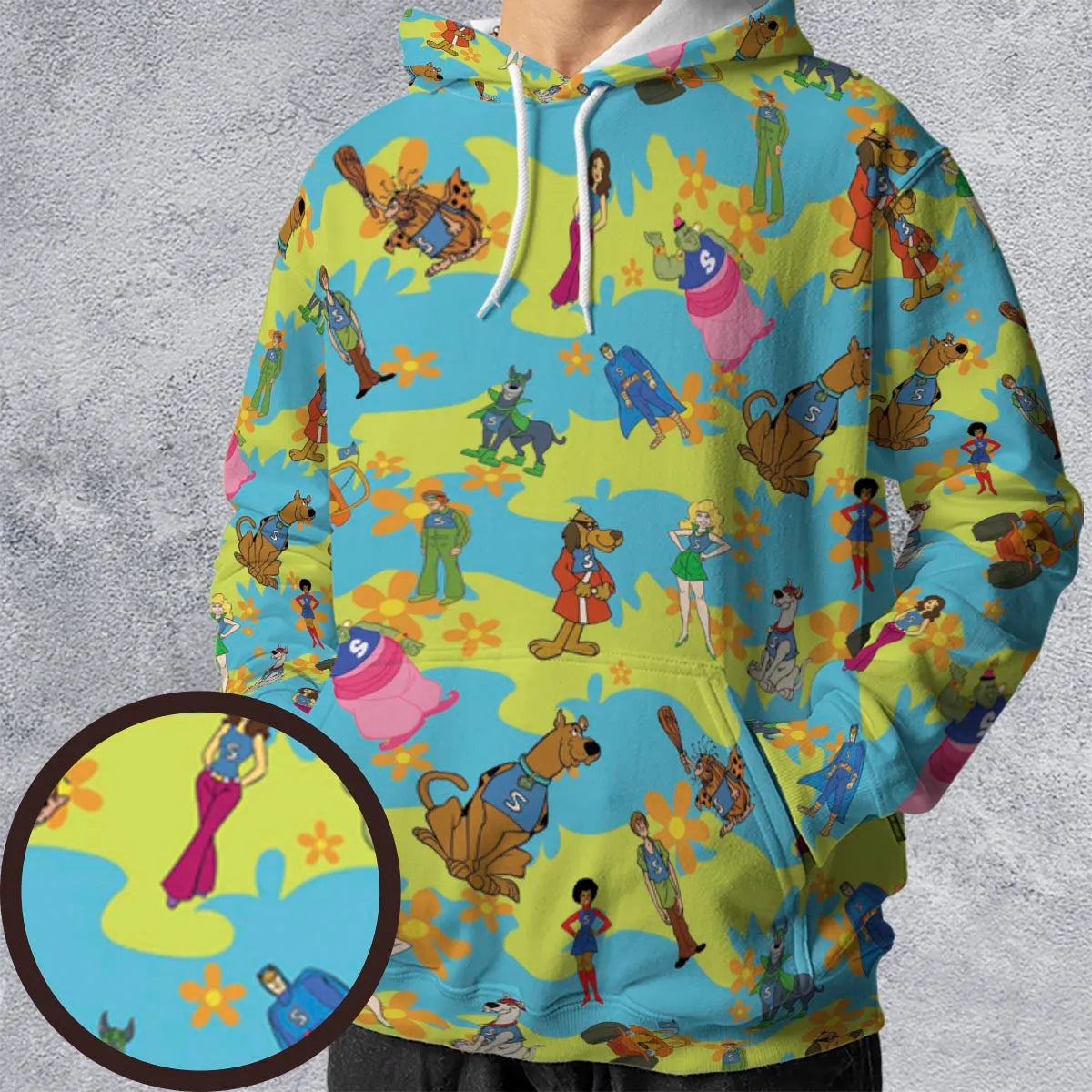All-over Print Hoodie - SJY2CVH4