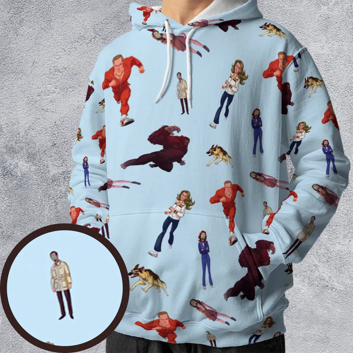 All-over Print Hoodie - KVP9GEB5