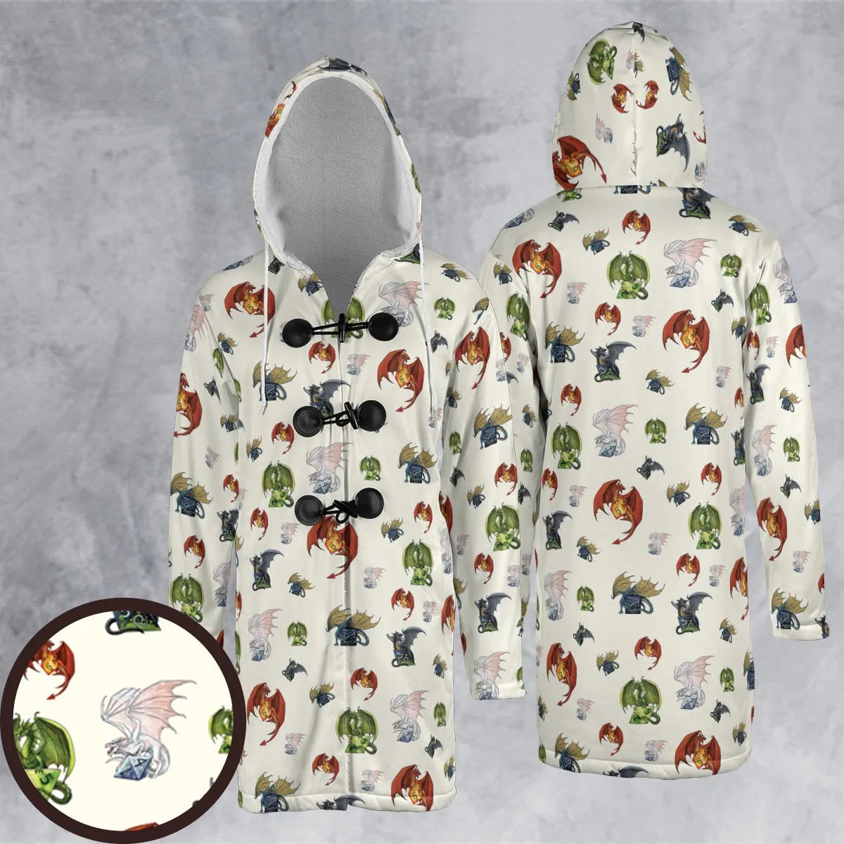 Hooded Cloak Coat - X7UYN28L
