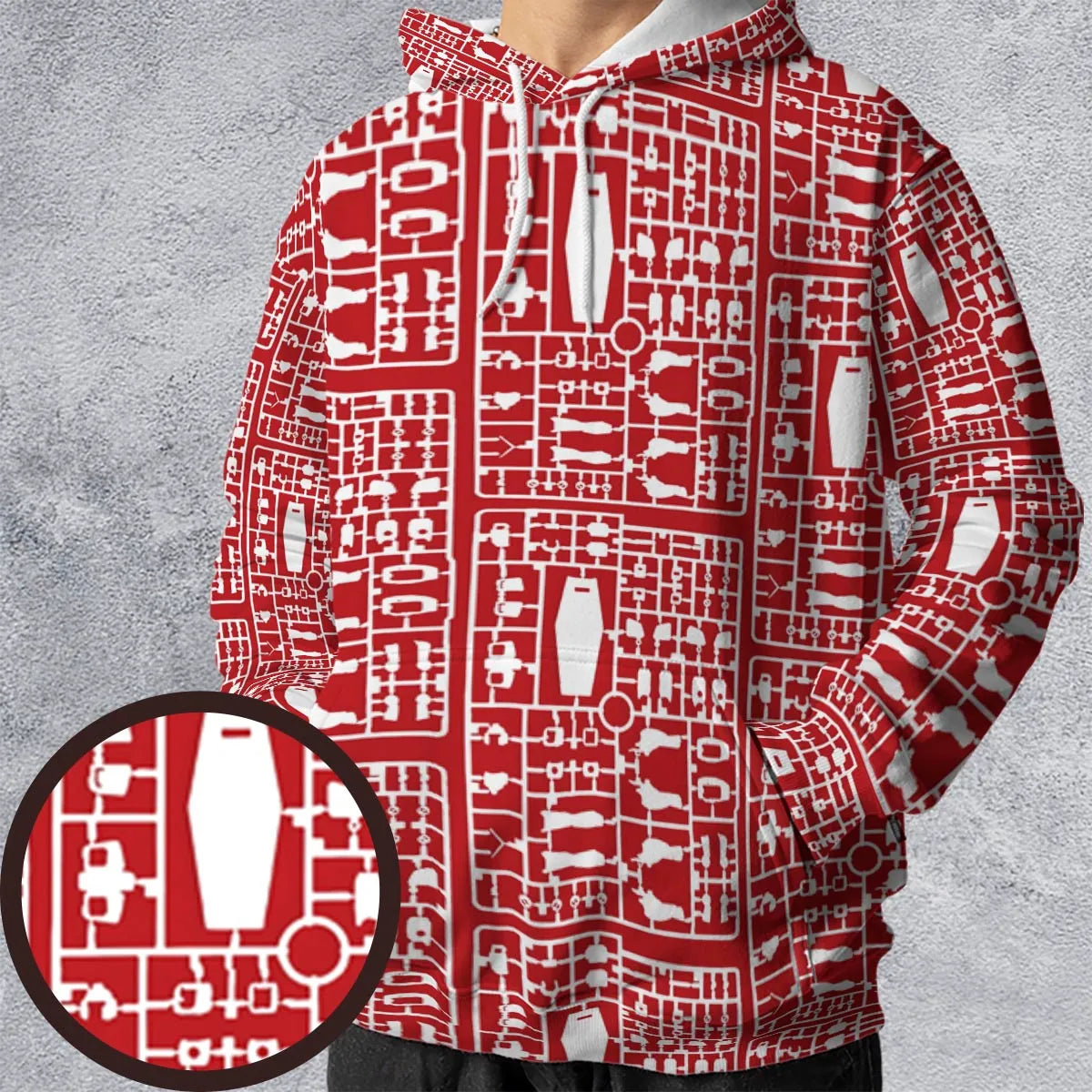 All-over Print Hoodie - AH7UUY5P