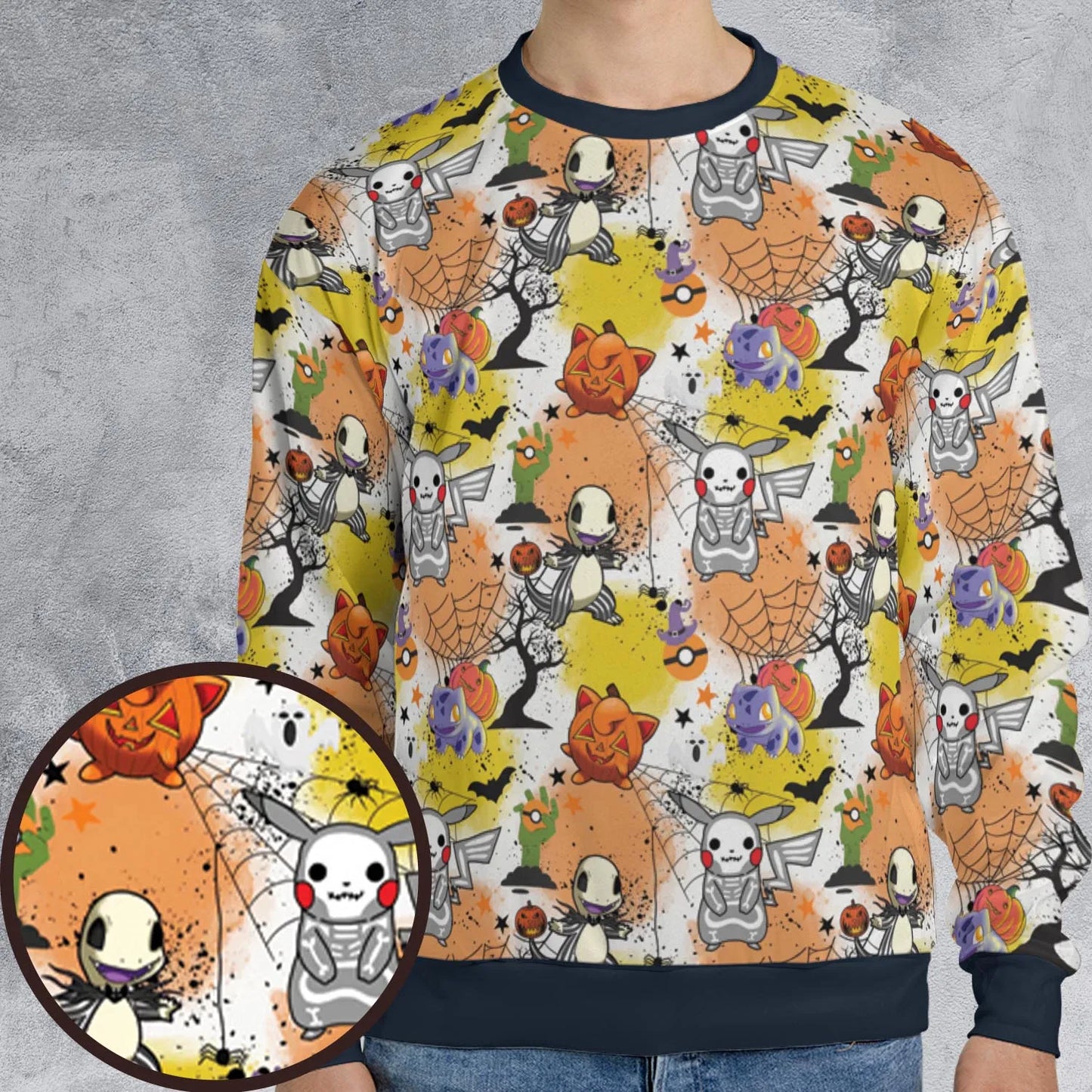All-over Print Sweatshirt - 4THKLWM5