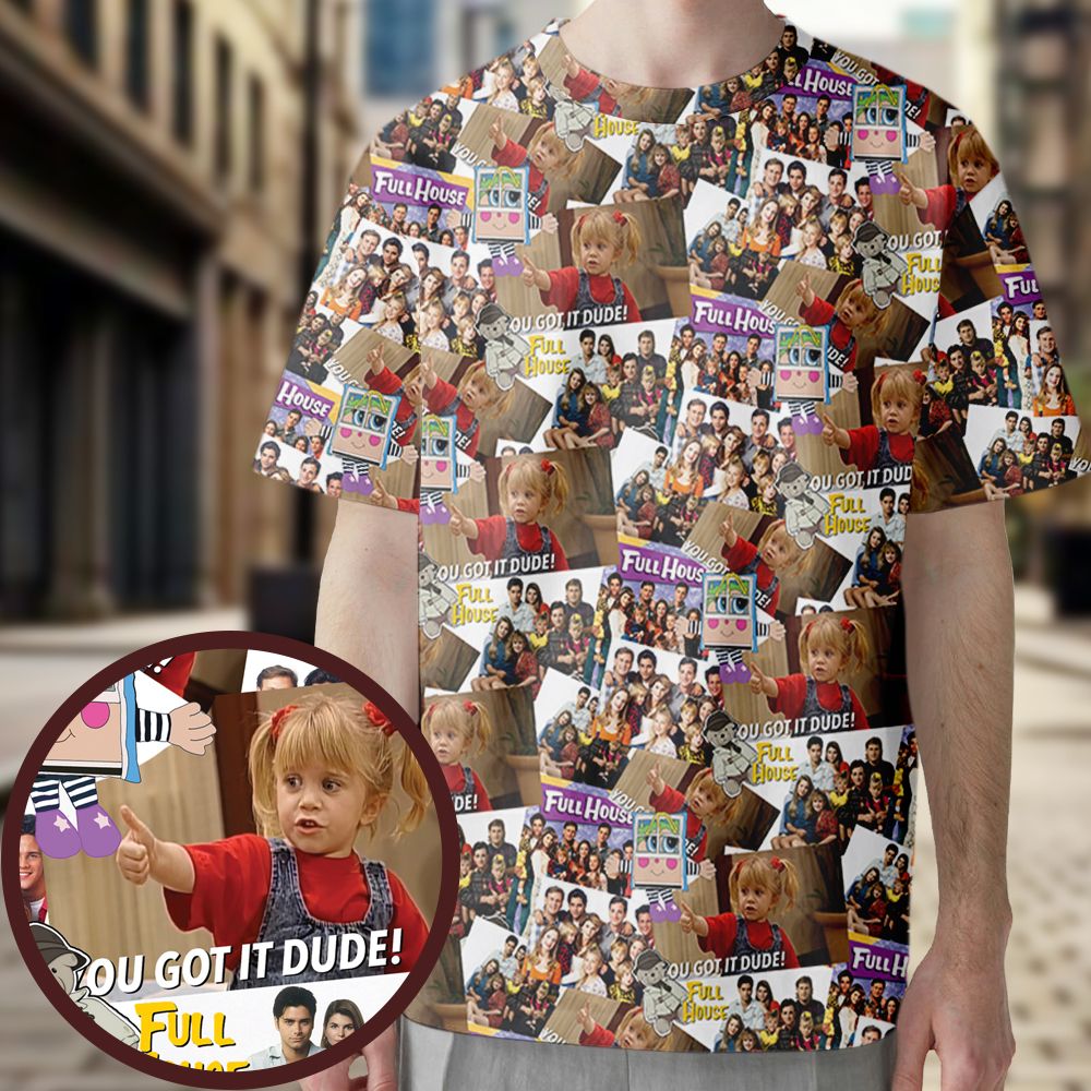 All-Over Print Unisex T-Shirt - E5ZMGKVE -  - 1