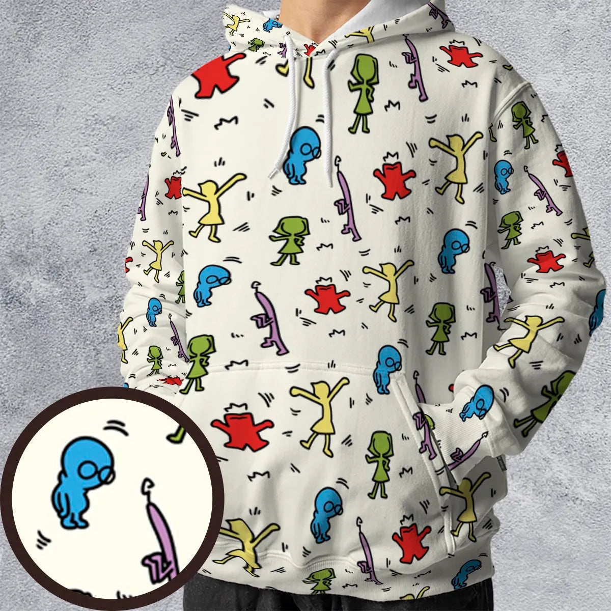 All-over Print Hoodie - 5KNL6LL6