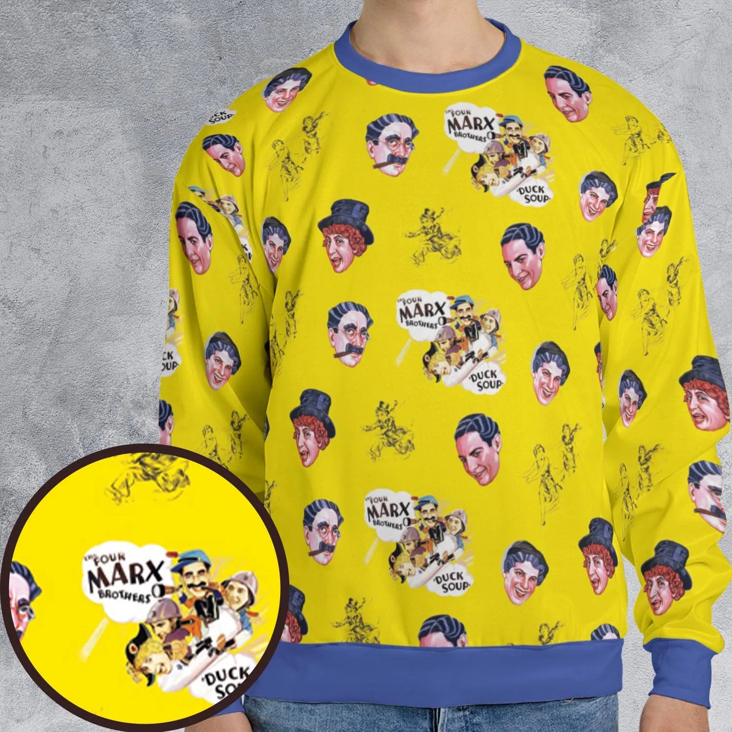 All-over Print Sweatshirt - 7HHWX2LU
