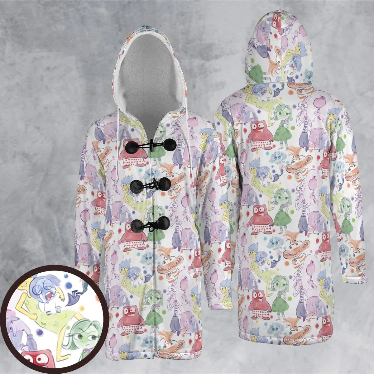 Hooded Cloak Coat - PMGVP2DP