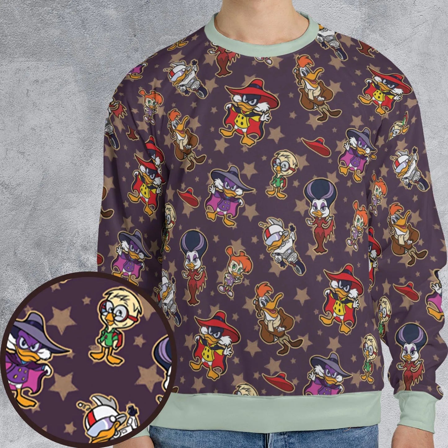 All-over Print Sweatshirt - VET7WTTH