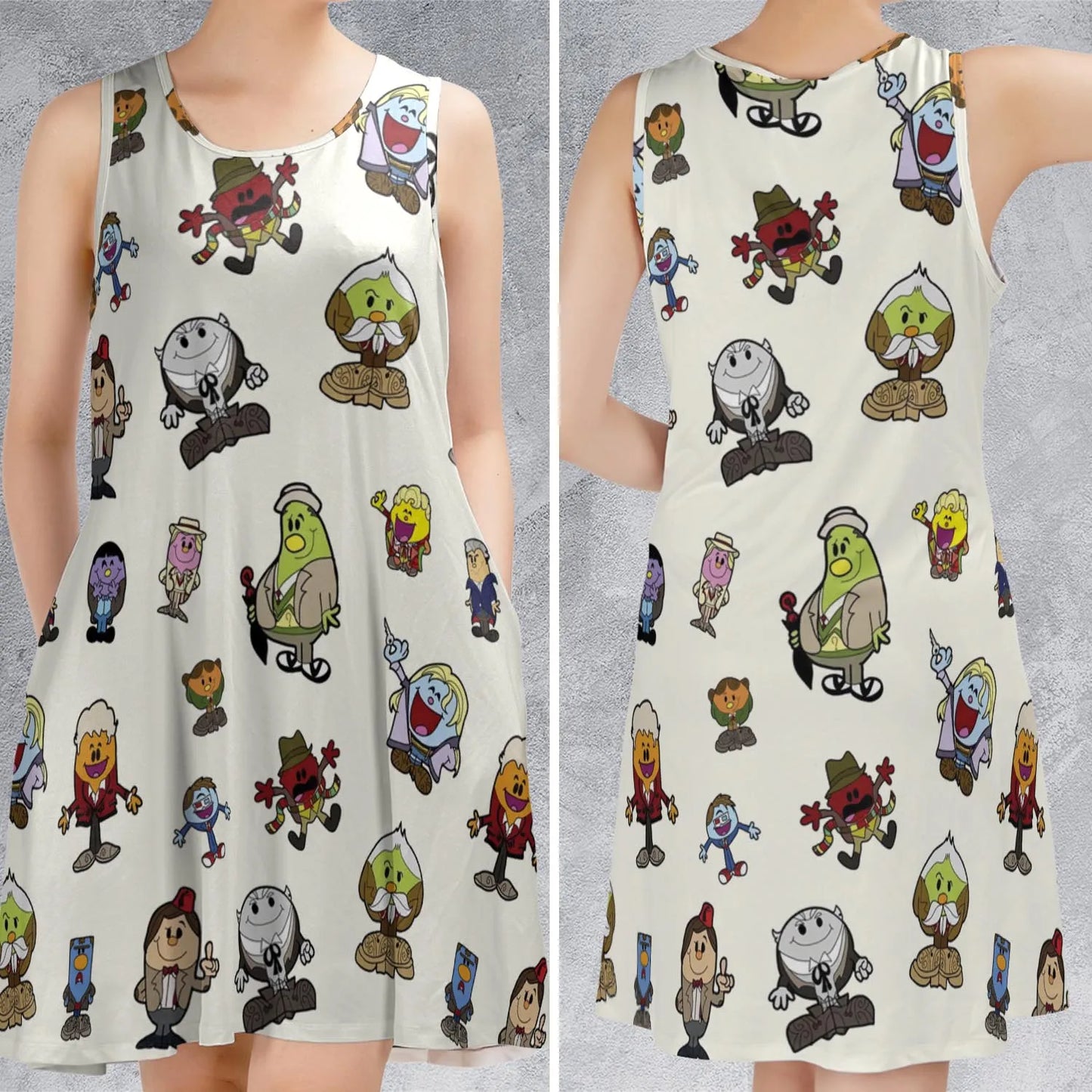 Sleeveless Dress - HDRU5ND6