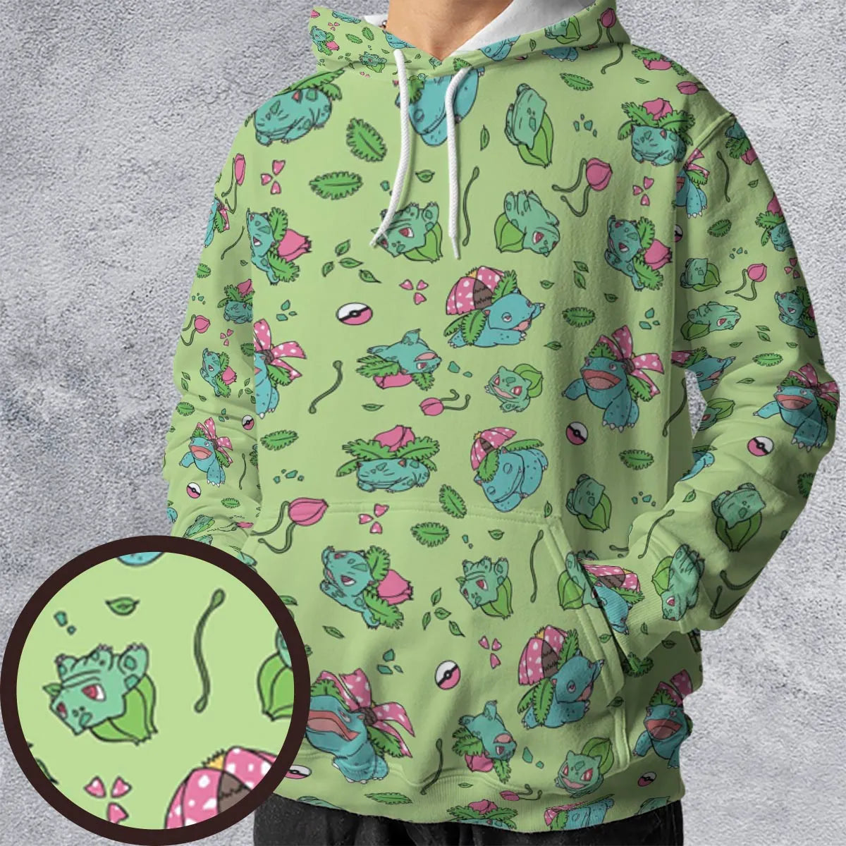 All-over Print Hoodie - 7VSQCM9U