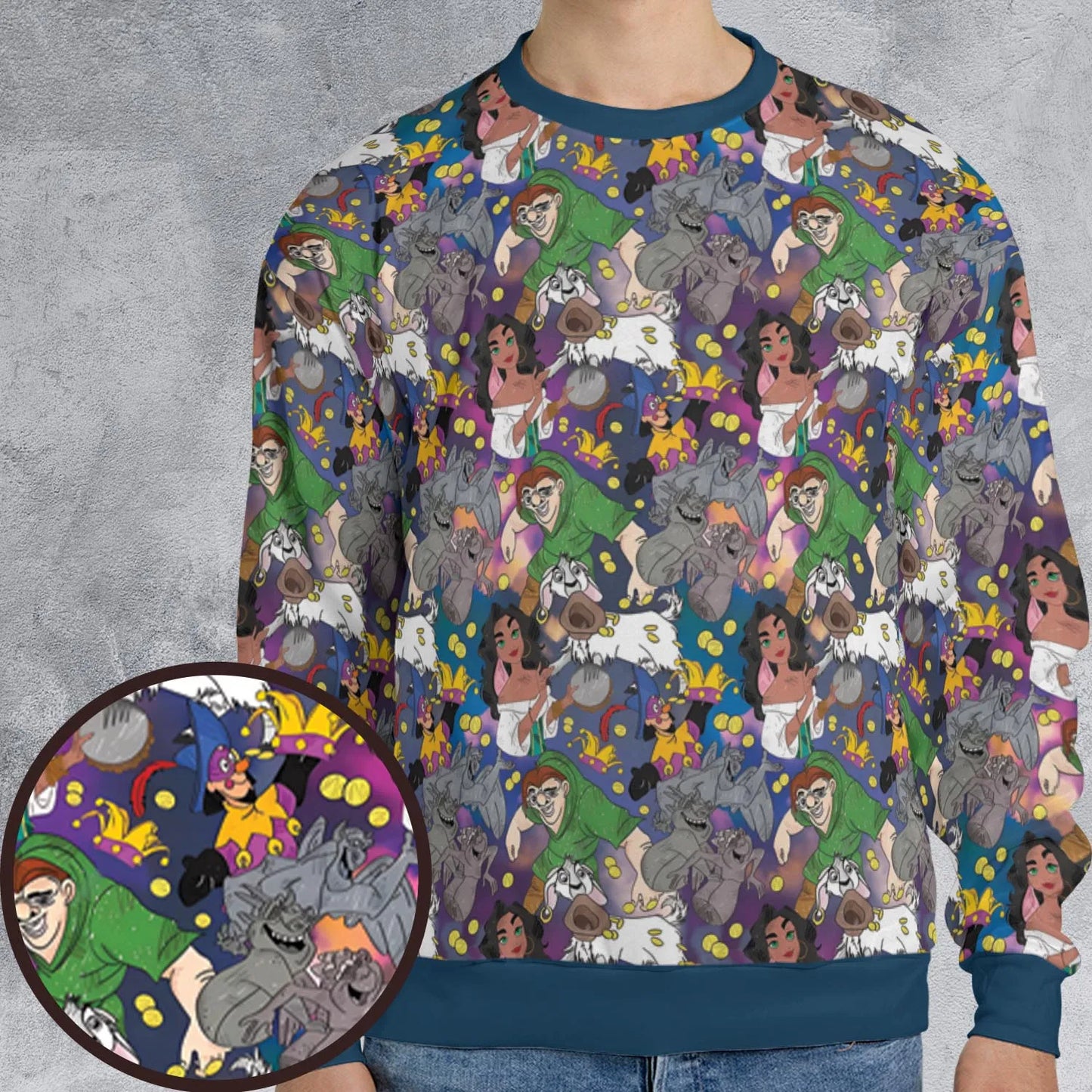 All-over Print Sweatshirt - S2VZH83Y