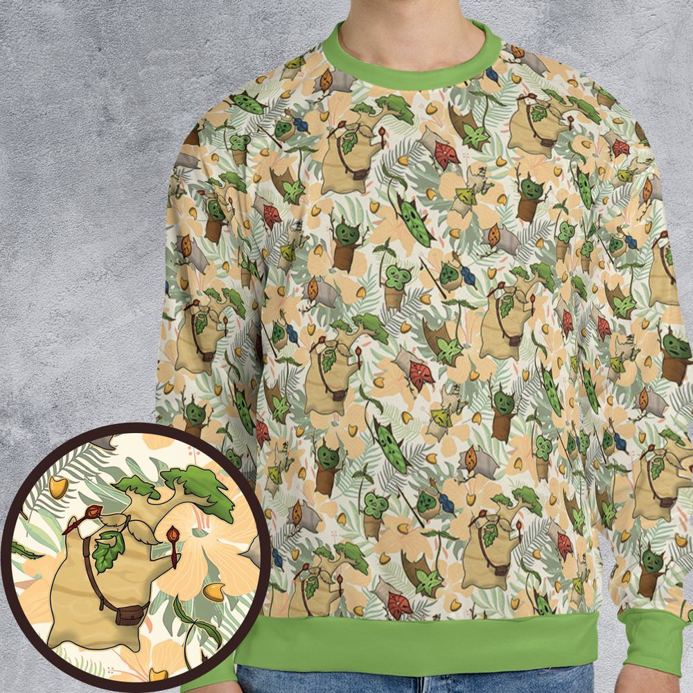 All-over Print Sweatshirt - DS49FX4G -  - 1