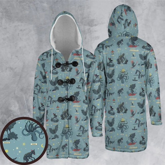 Hooded Cloak Coat - 2KZYLDVY