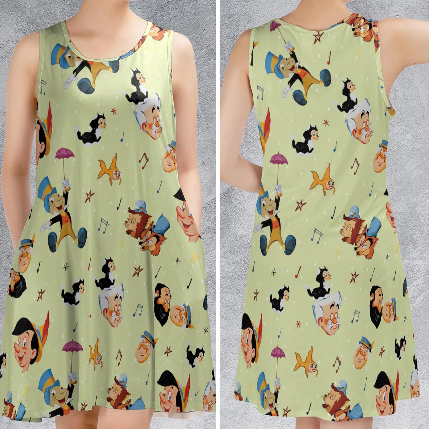 Sleeveless Dress - 9AYZ2MXT