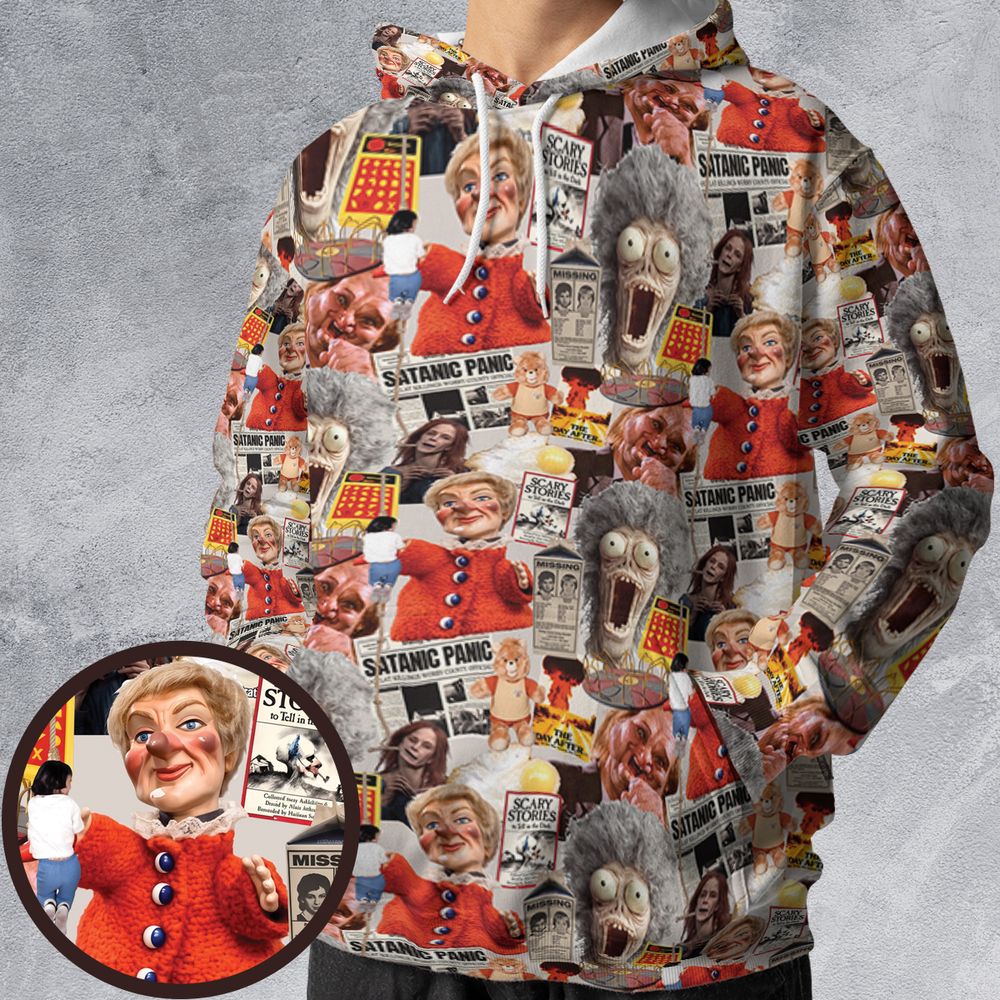 All-over Print Hoodie - CT9E78N2 -  - 1