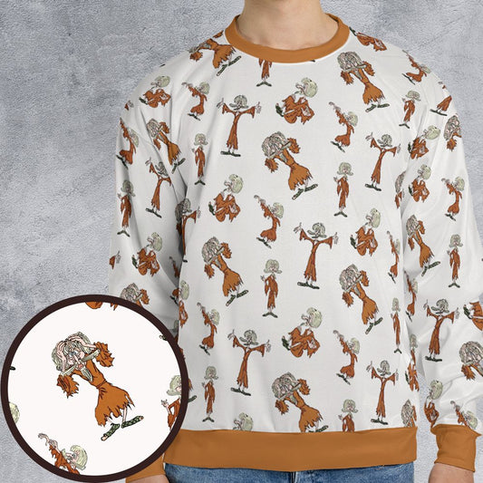 All-over Print Sweatshirt - BA6P8S6U -  - 1