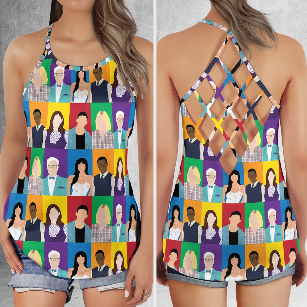 Criss Cross Tank Top - ETAXKL6X -  - 1