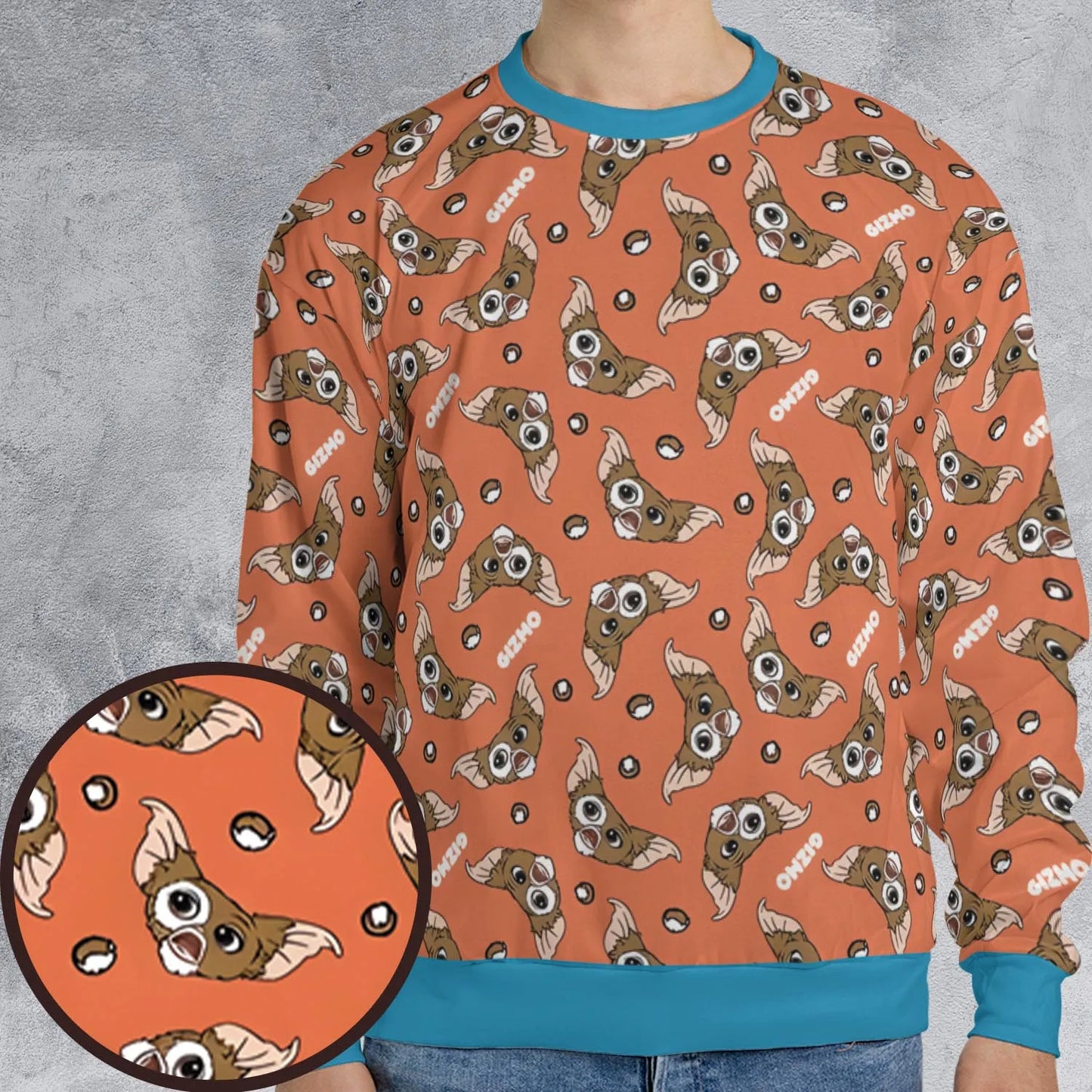 All-over Print Sweatshirt - 8DKWLPHD