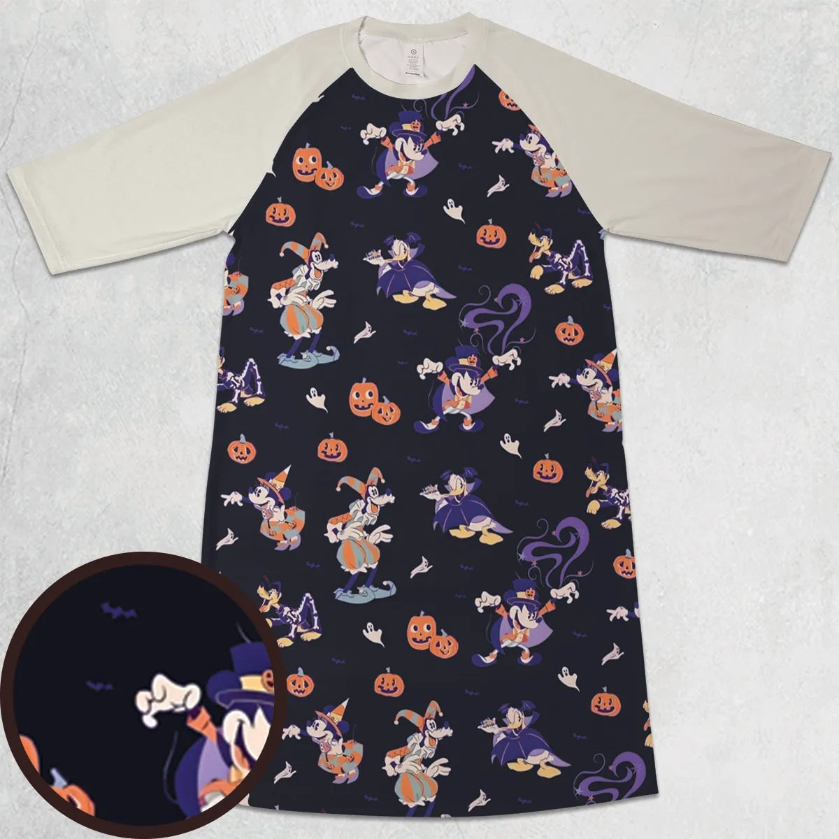 3/4 Sleeve Raglan Dress - GBU23MBF