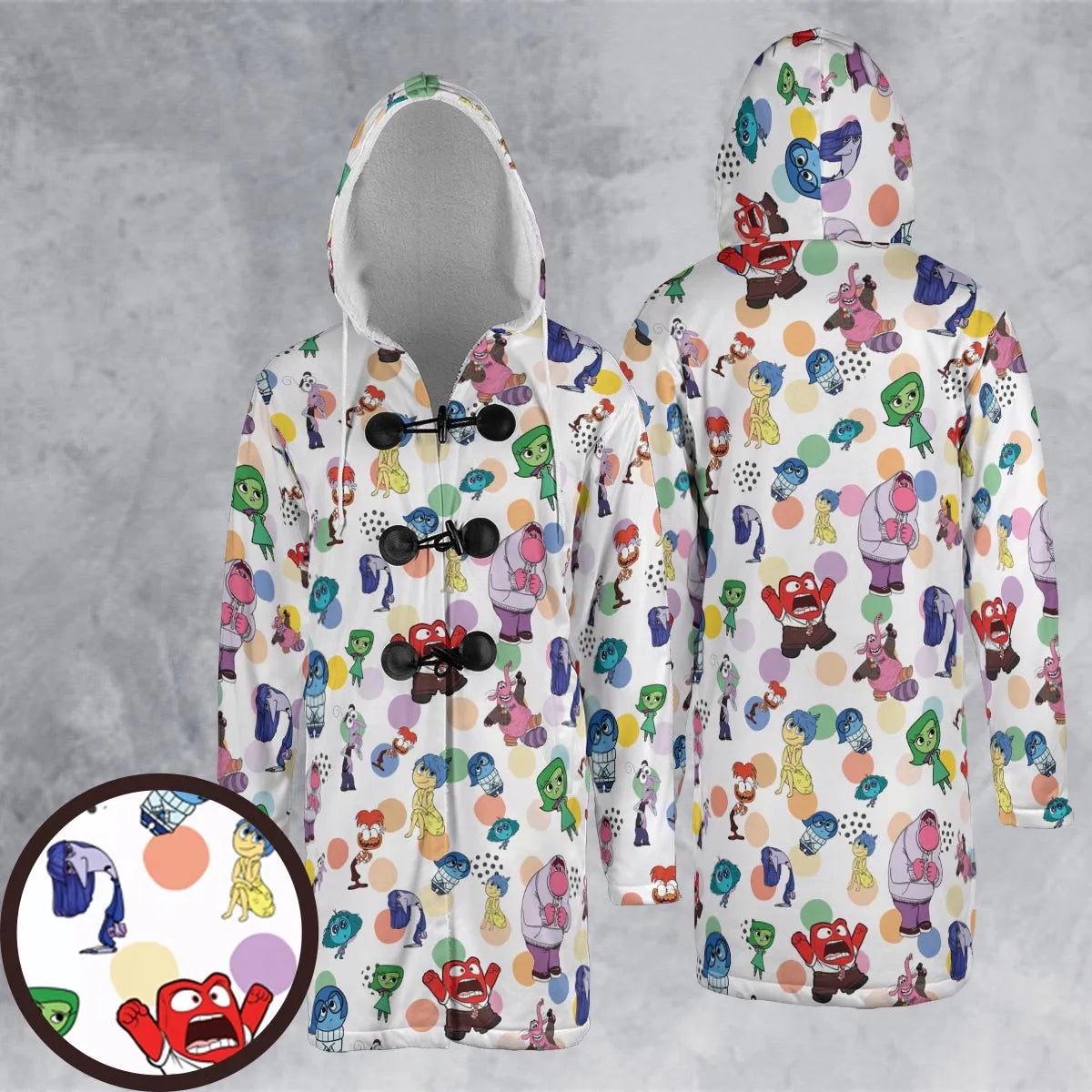 Hooded Cloak Coat - 127UE52Q
