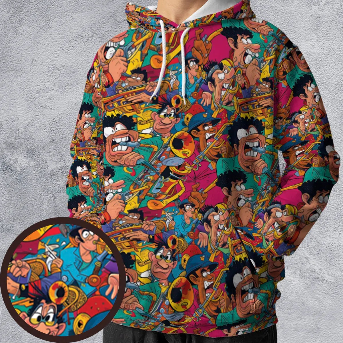 All-over Print Hoodie - XNTQS3A4