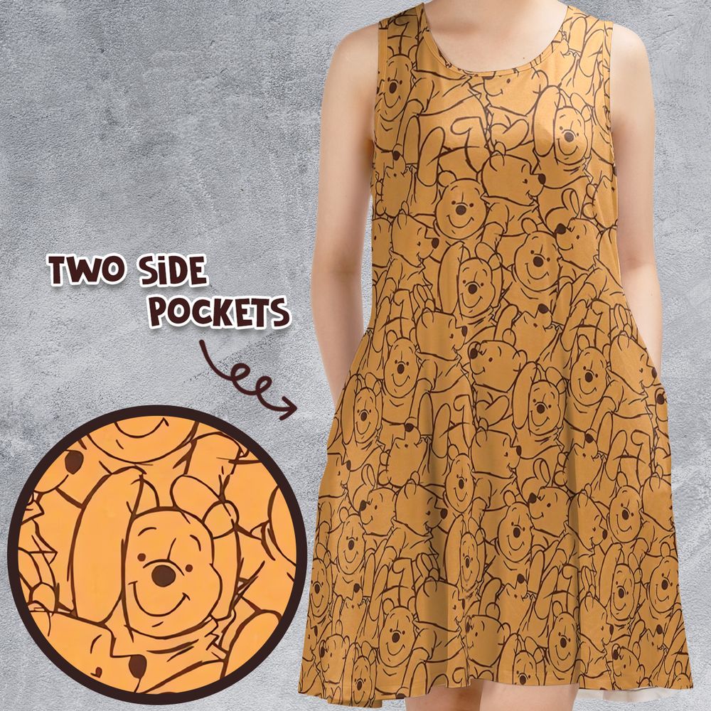 Sleeveless Dress - 53HF2AZZ -  - 1