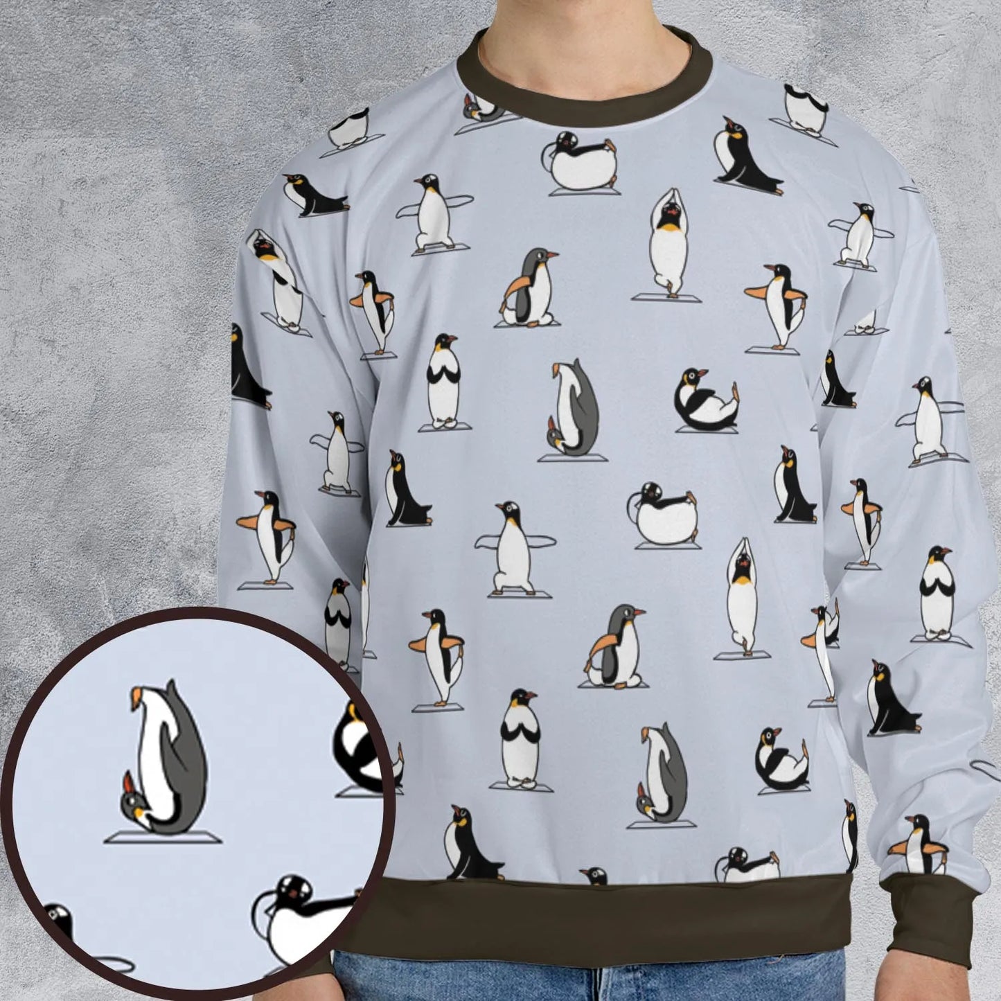All-over Print Sweatshirt - BBG8MZKE