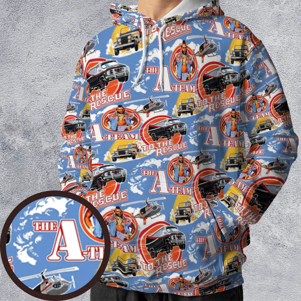All-over Print Hoodie - XLNZ2R9W