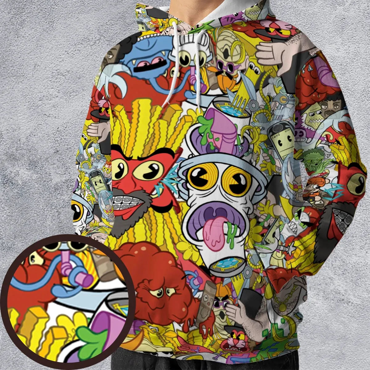 All-over Print Hoodie - HPAEKSYV