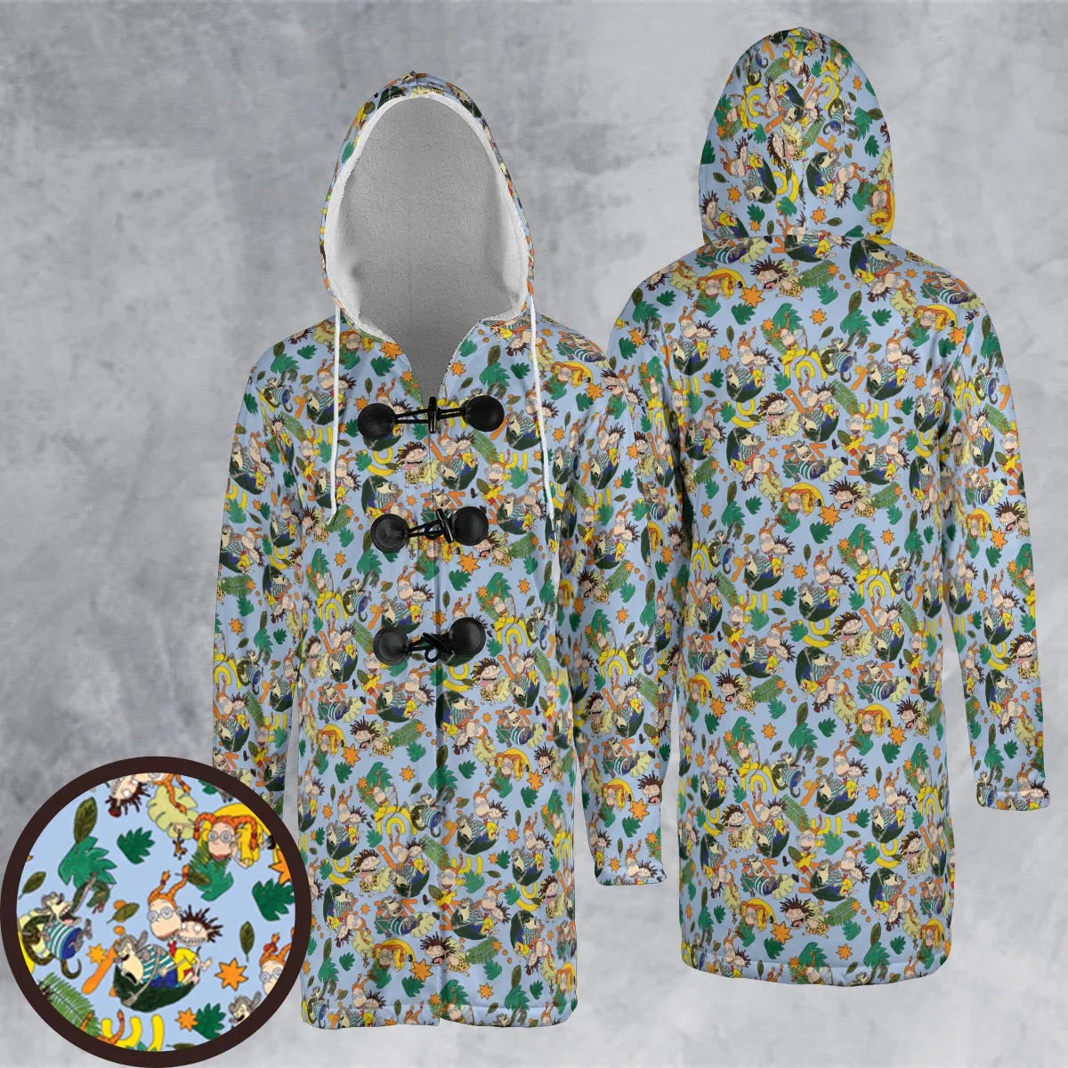 Hooded Cloak Coat - TKDGZFWB