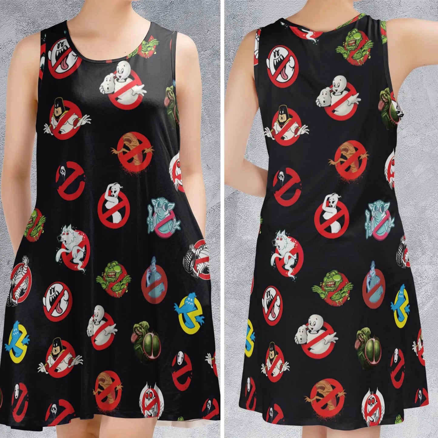 Sleeveless Dress - HUH9424R