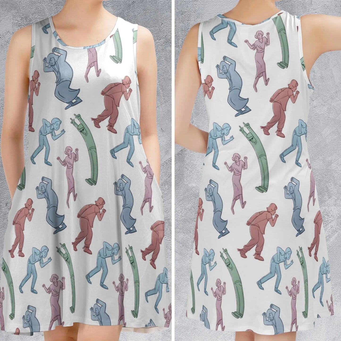 Sleeveless Dress - HZDCWTU4