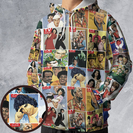 All-over Print Hoodie - 7WH7Q2Z6 -  - 1