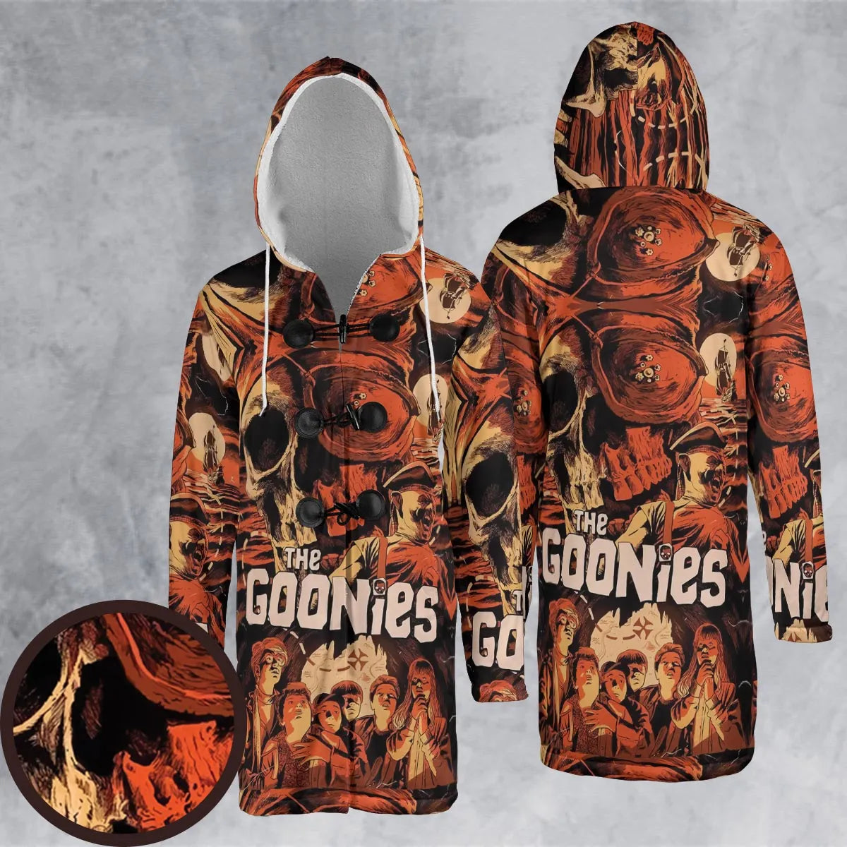 Hooded Cloak Coat - 5XA7P4U2