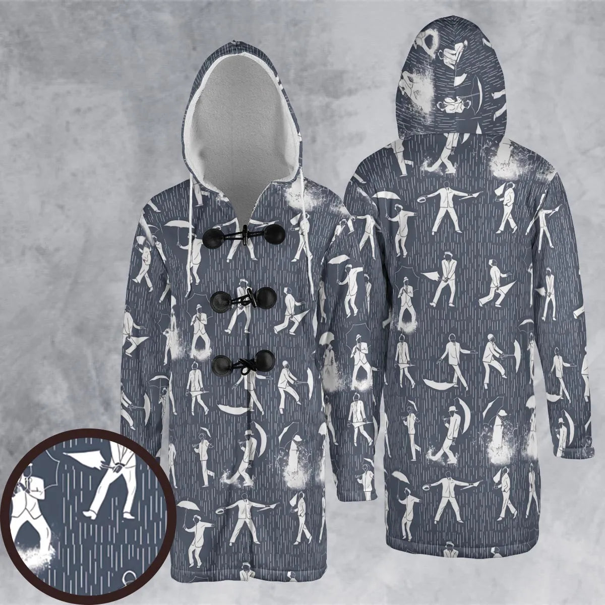 Hooded Cloak Coat - PY11P9FU