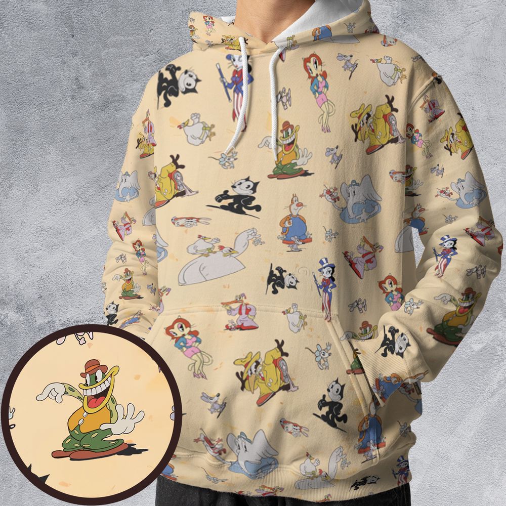 All-over Print Hoodie - X7M22ZFA -  - 1