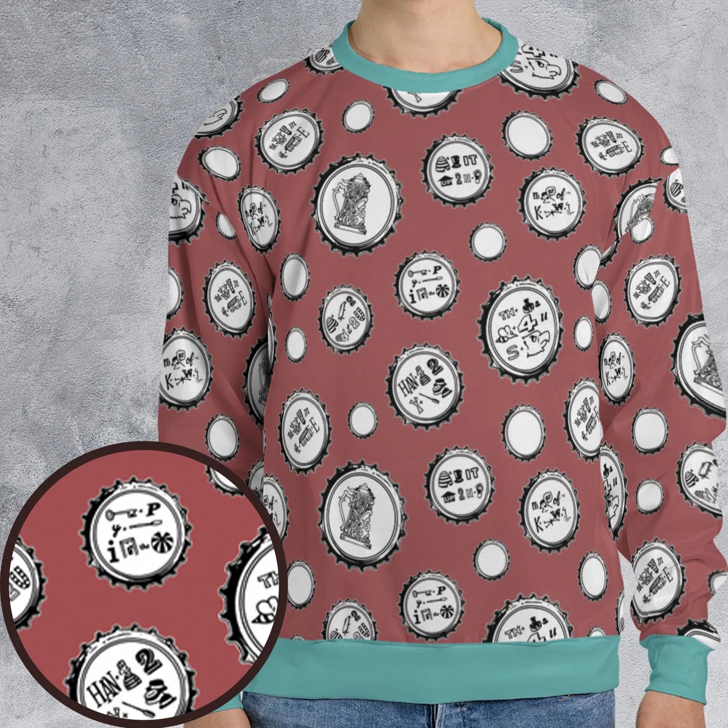 All-over Print Sweatshirt - 9FDAEK57