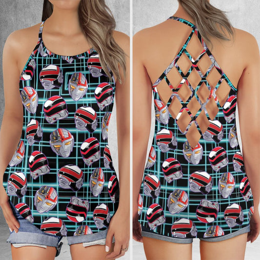 VR Criss Cross Tank Top -  - 1