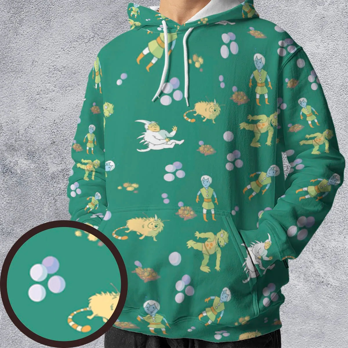 All-over Print Hoodie - KR67936L