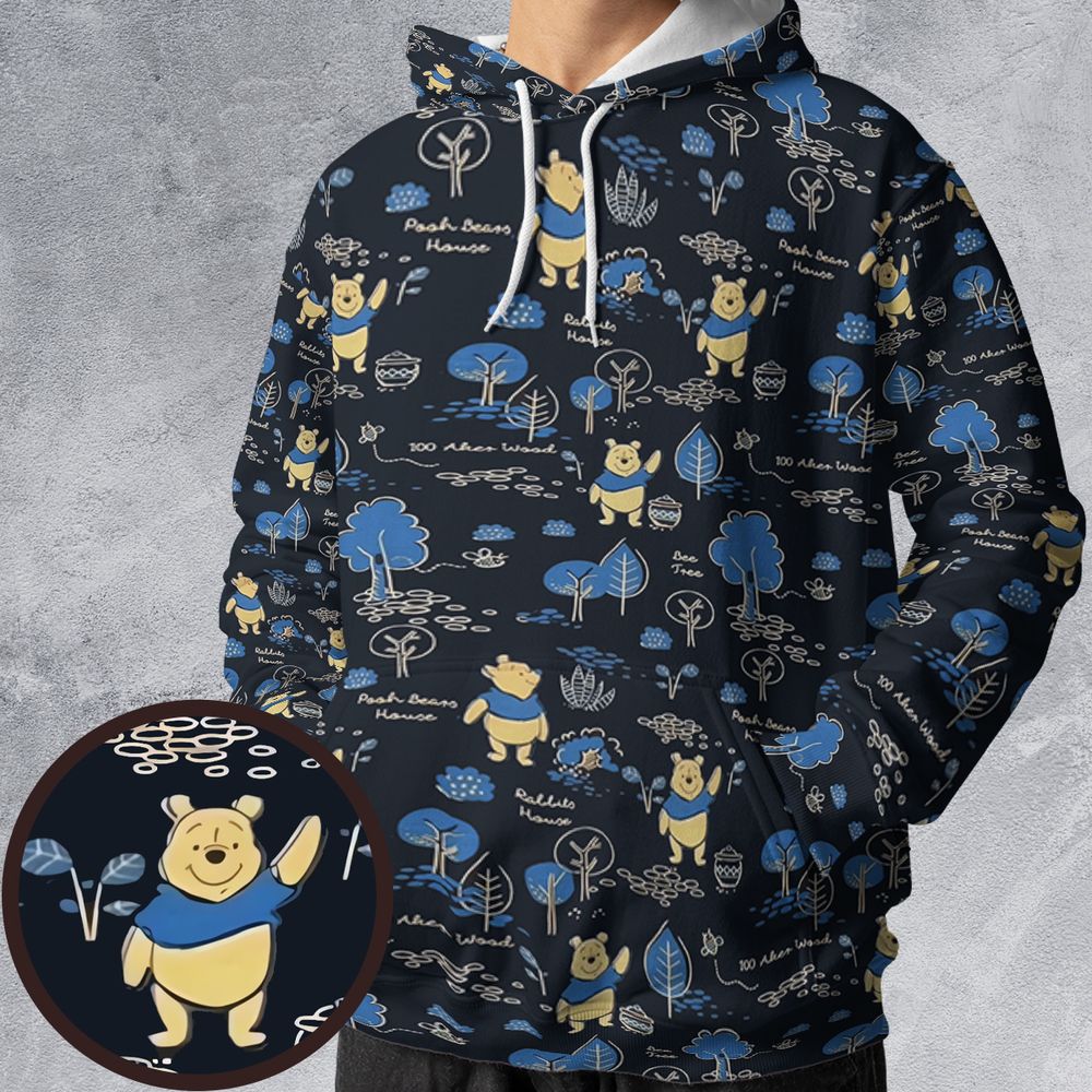 All-over Print Hoodie - KEANT6EV -  - 1