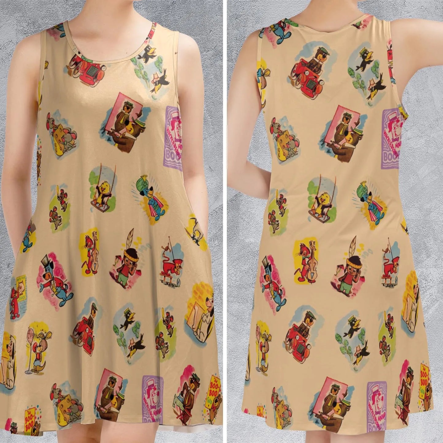 Sleeveless Dress - P2B8QEKP