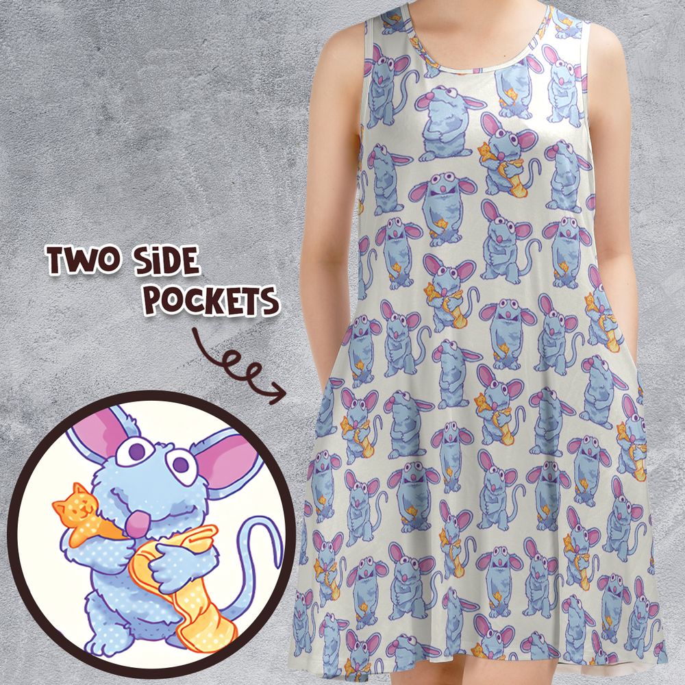 Sleeveless Dress -  - 1
