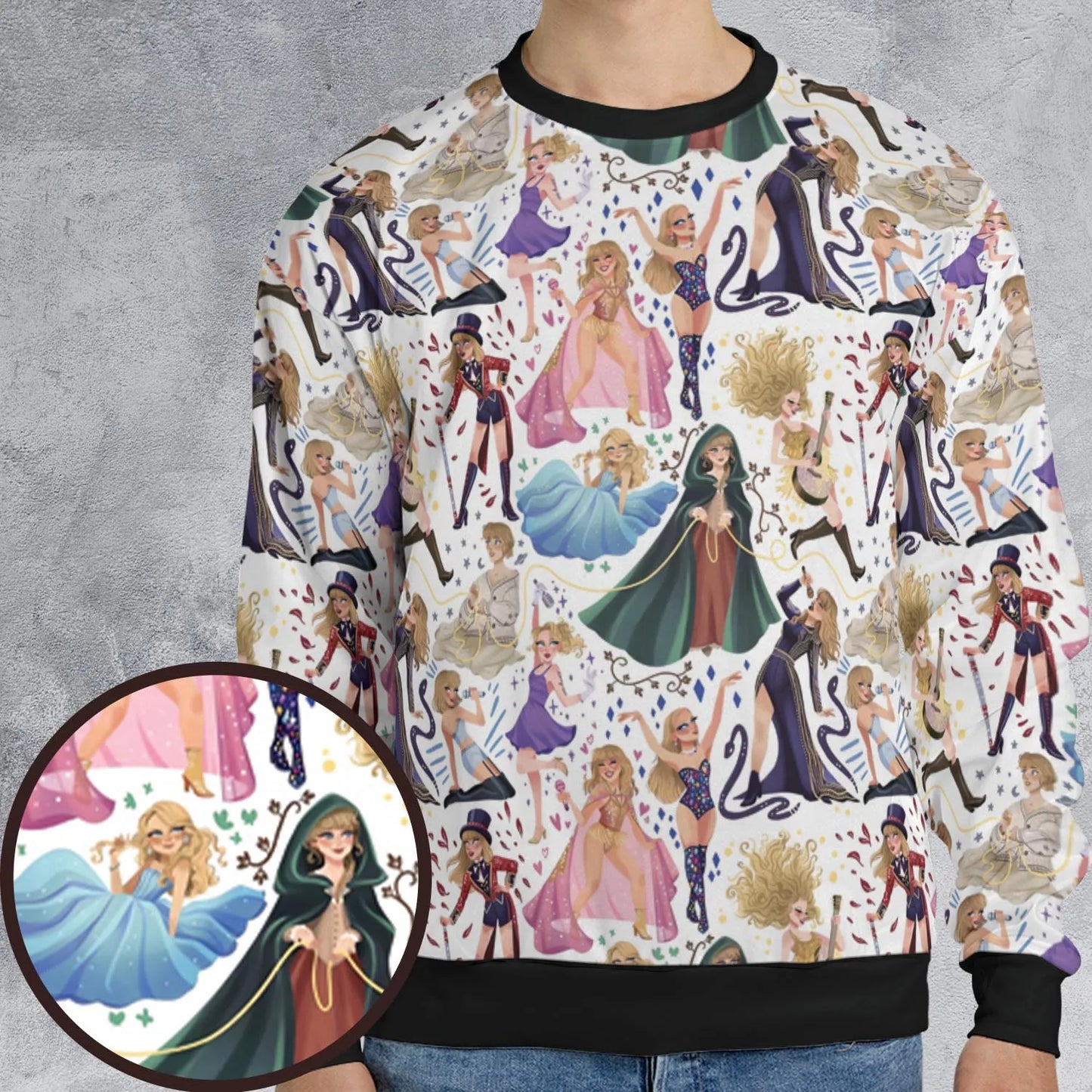 All-over Print Sweatshirt - S5P3NDDT