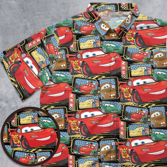Cartoon Racing Car -  - 1